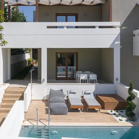 De Light Boutique Villas I II & III - Close To Rethymno, By Thinkvilla Atsipopoulo Exteriör bild