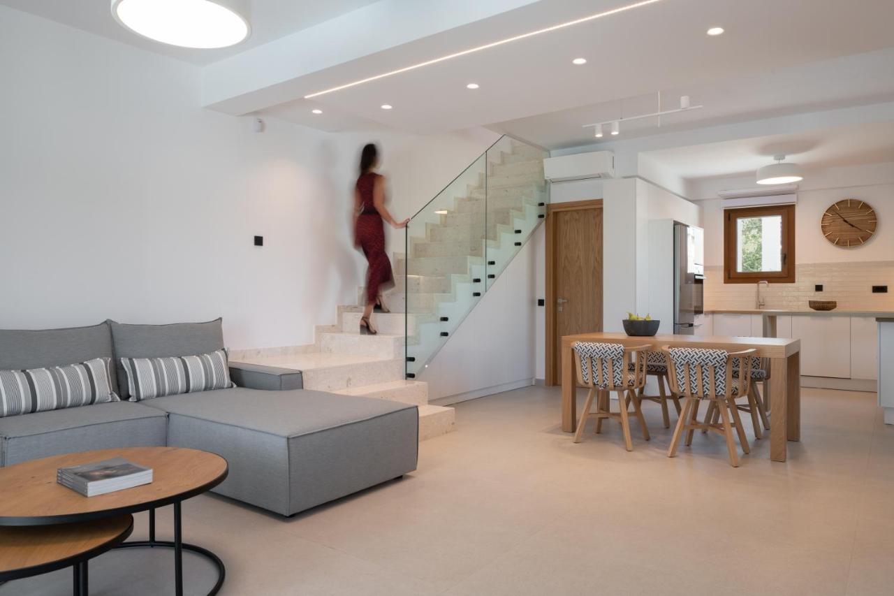De Light Boutique Villas I II & III - Close To Rethymno, By Thinkvilla Atsipopoulo Exteriör bild
