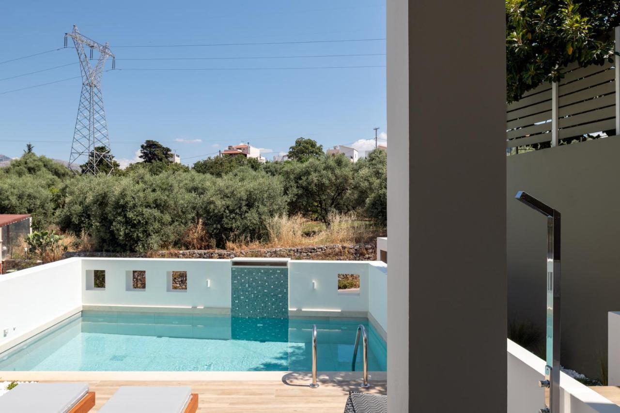 De Light Boutique Villas I II & III - Close To Rethymno, By Thinkvilla Atsipopoulo Exteriör bild