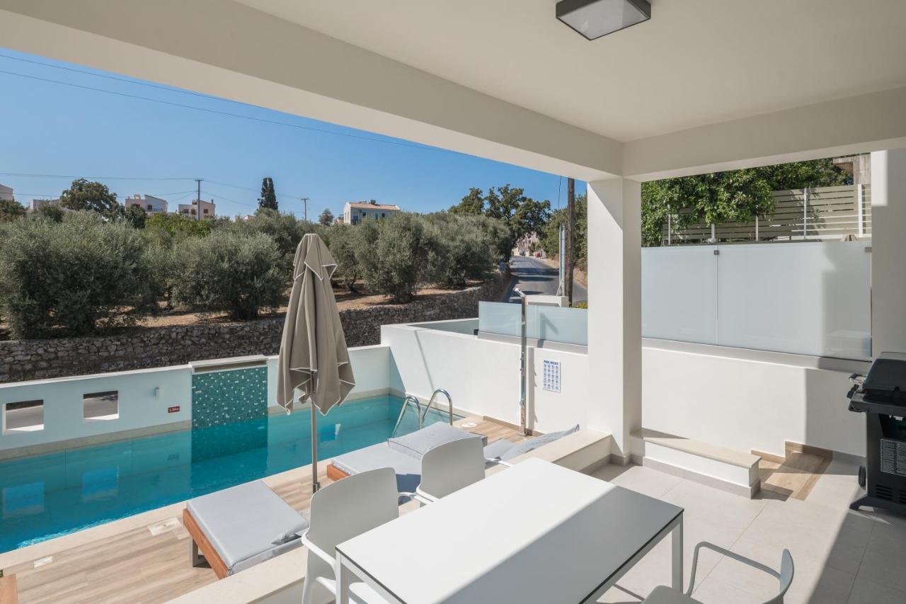 De Light Boutique Villas I II & III - Close To Rethymno, By Thinkvilla Atsipopoulo Exteriör bild