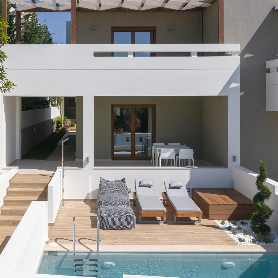 De Light Boutique Villas I II & III - Close To Rethymno, By Thinkvilla Atsipopoulo Exteriör bild