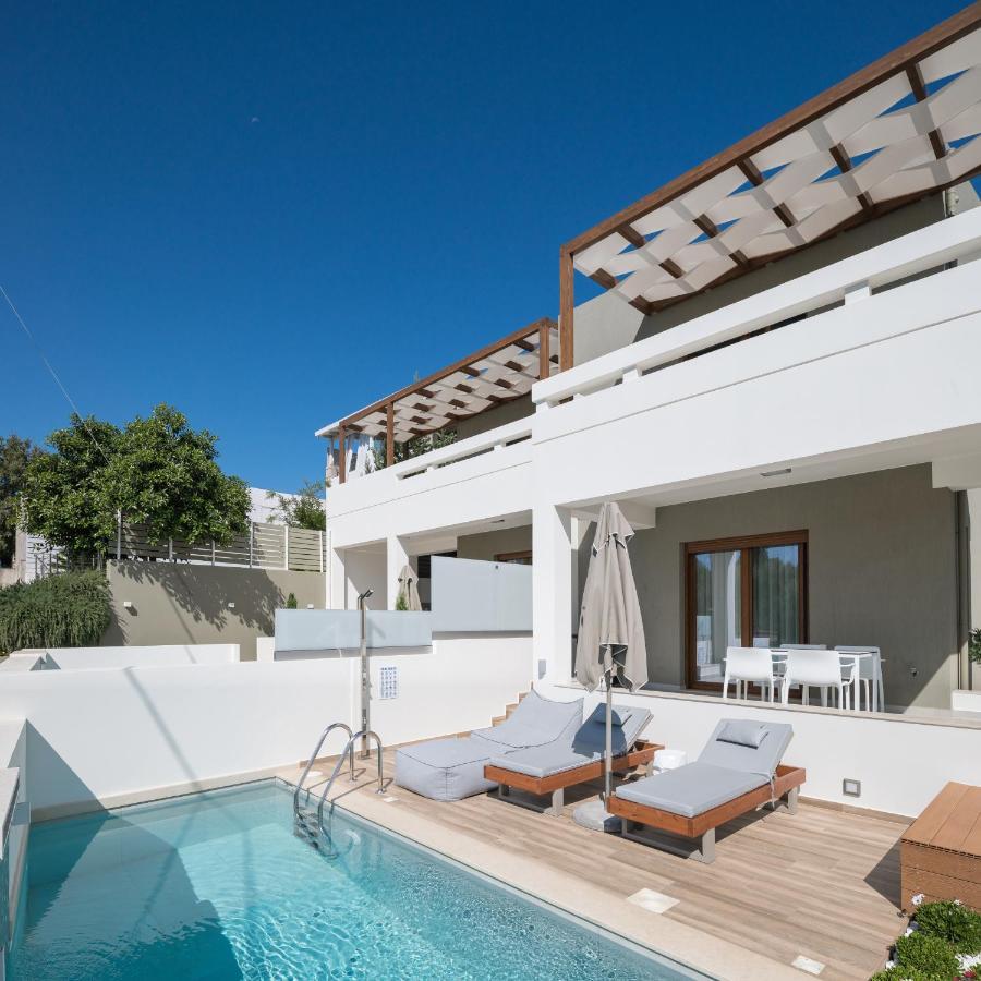 De Light Boutique Villas I II & III - Close To Rethymno, By Thinkvilla Atsipopoulo Exteriör bild