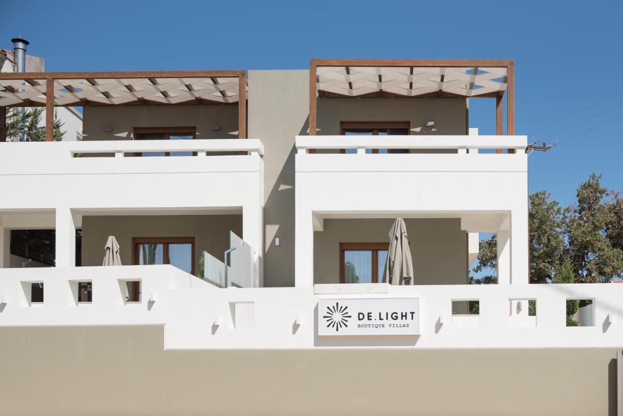 De Light Boutique Villas I II & III - Close To Rethymno, By Thinkvilla Atsipopoulo Exteriör bild
