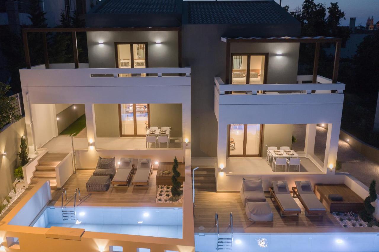 De Light Boutique Villas I II & III - Close To Rethymno, By Thinkvilla Atsipopoulo Exteriör bild