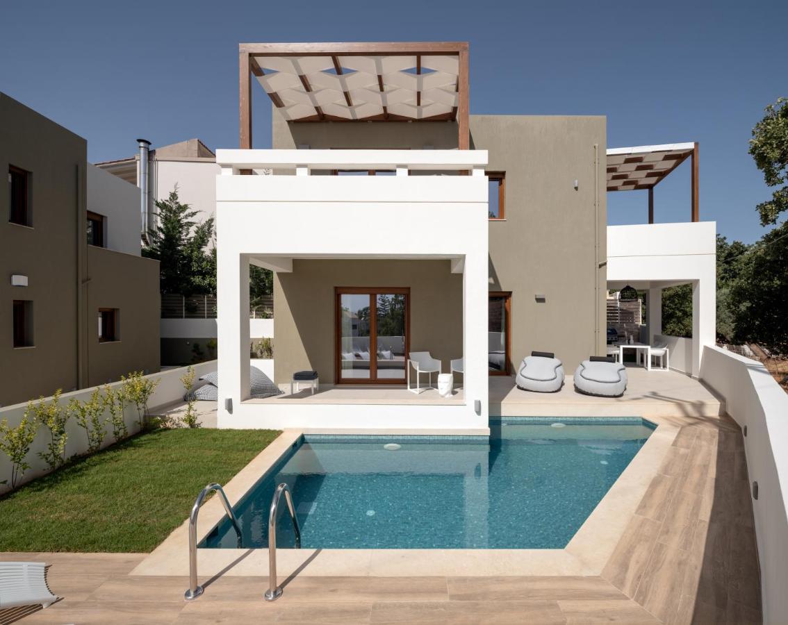De Light Boutique Villas I II & III - Close To Rethymno, By Thinkvilla Atsipopoulo Exteriör bild