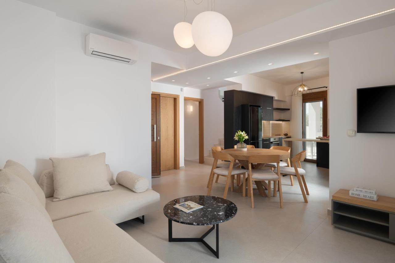 De Light Boutique Villas I II & III - Close To Rethymno, By Thinkvilla Atsipopoulo Exteriör bild